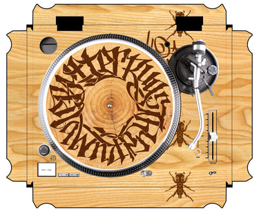 Technics 1200 / 1210 MK5 Skin Thudrumble Wood
